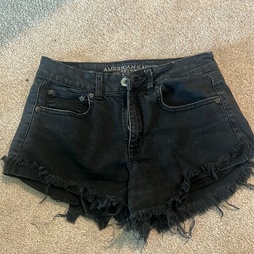 American eagle jean shorts